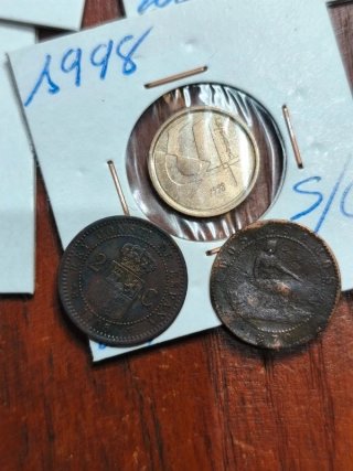 Ganga!! Lotto 16 monete antiche Spagna