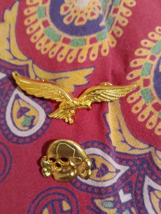 Águila y Totenkopf Tercer Reich