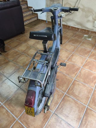 Vespino SC Moped Azul/Gris