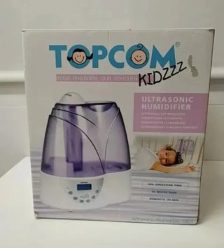 Humidificador Topcom Ultrasónico Transparente/Blan