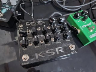 KSR Ceres Preamp Pedal 3 Channel sin caja