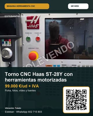 Torno CNC Haas ST-28Y
