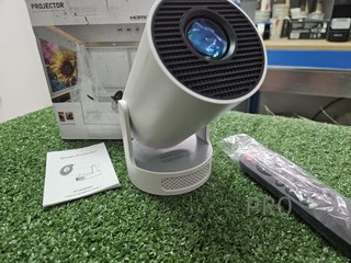 Proyector Portatil 4K, 1080P HD