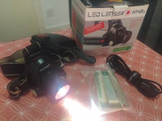 Linterna frontal Led Lenser H14R.2 Recargable