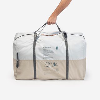Tienda campaña hinchable 4 pers 2 habitaciones Fresh &