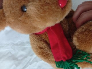 Peluche renna Natale