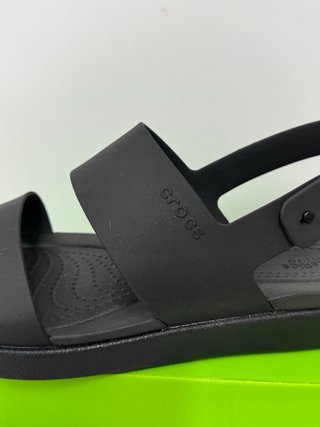 Sandalias Crocs Brooklyn Talla 36-37 Negras