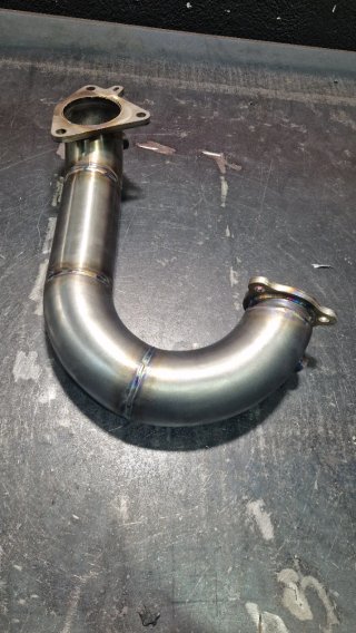 Downpipe para Megane 2, 3 RS