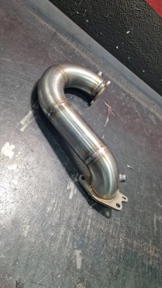Downpipe para Megane 2, 3 RS