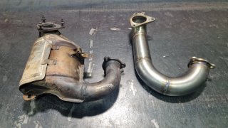 Downpipe para Megane 2, 3 RS