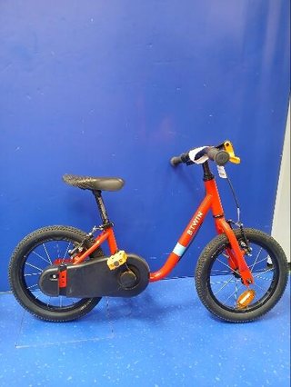 Bicicleta 14 pulgadas niños 3-5 Años 2 en 1 Discover 500