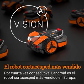 Cortacésped robótico WORX Landroid Vision WR208E