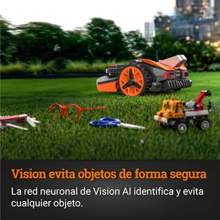 Cortacésped robótico WORX Landroid Vision WR208E