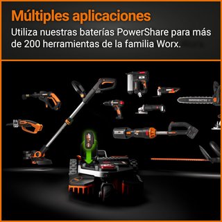 Cortacésped robótico WORX Landroid Vision WR208E