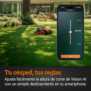 Cortacésped robótico WORX Landroid Vision WR208E