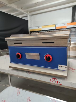 PLANCHA A GAS CROMO DURO / INDUSTRIAL / NUEVO