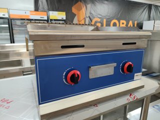 PLANCHA A GAS CROMO DURO / INDUSTRIAL / NUEVO