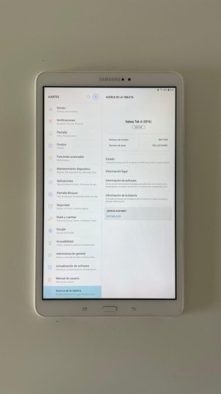 Tablet Samsung Galaxy Tab A 10" 2016