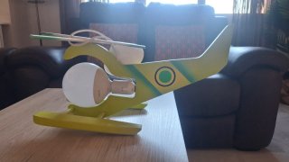 Lámpara helicóptero infantil