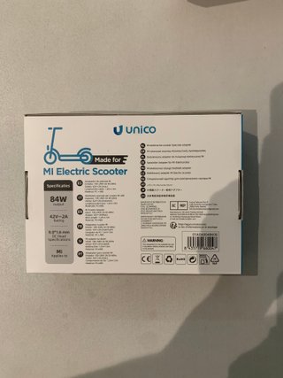 Cargador Unico AD6004 84W patinete Xiaomi