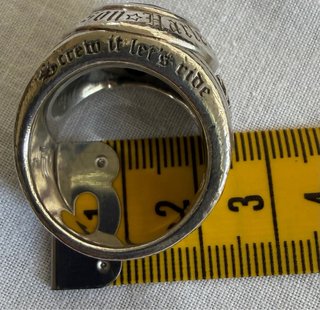 Anello Harley Davidson Argento 925 Misura 23