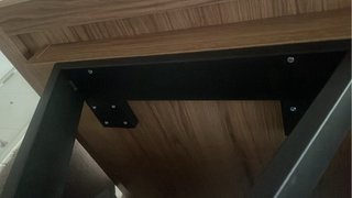 Mesa comedor extensible madera y metal