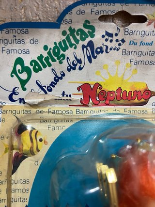 Barriguitas Neptuno Fondo del Mar Blister