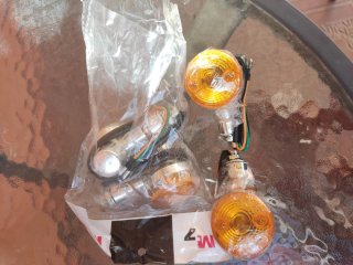 Intermitentes universales moto compatible sr250