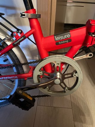 Bicicleta Orbea Plegable 20 Roja