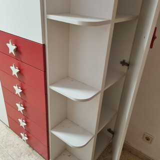 Habitación Juvenil  Cama tipo tren y Armario HQ