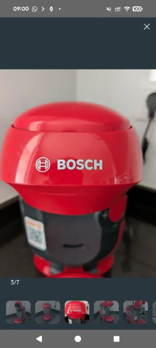 Cafetera Bosch Tassimo Style Roja + Cápsulas