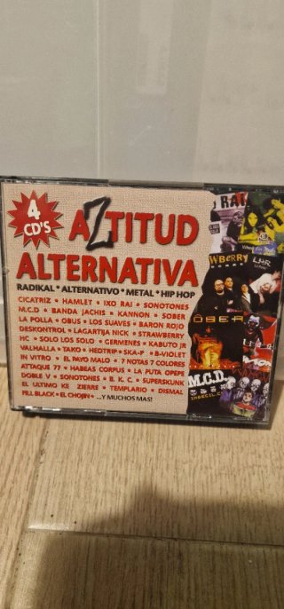 4xCD Actitud Alternativa 4 CDs