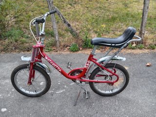 Bicicleta Motoretta GAC Roja