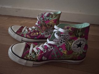 Converse All Star Hi Top Estampado Multicolor