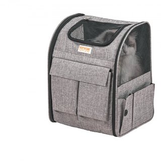 Transportín para Gatos con Ruedas, Transportín para Mascotas Rodante con Mango Telescópico y Correa de Hombro, Transportín para Perros con Ruedas para Mascotas de hasta 18 lbs, con 1 Cuenco Plegab...
