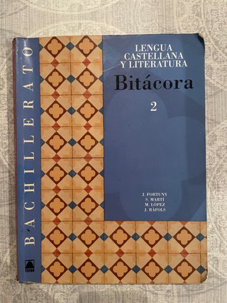 Bitácora 2, Bachillerato lengua castellana y li...