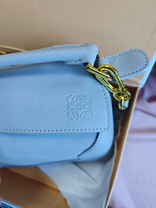 Bolso Loewe Puzzle Pequeño Gris
