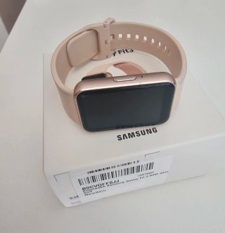 Samsung Galaxy Fit 3 Beige/Púrpura
