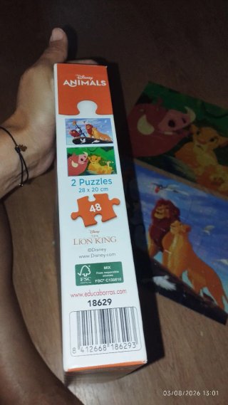 Puzzles El Rey León (2 unidades)