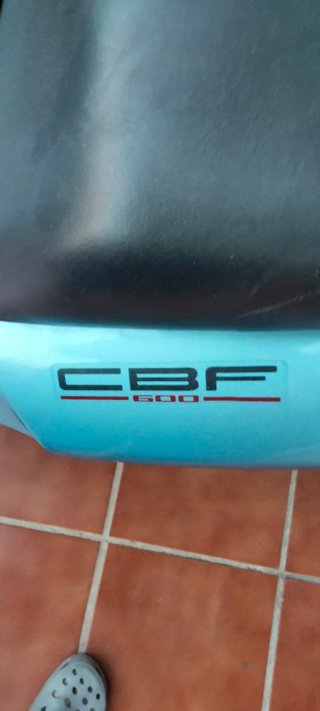 Honda CBF600 Naked Azul