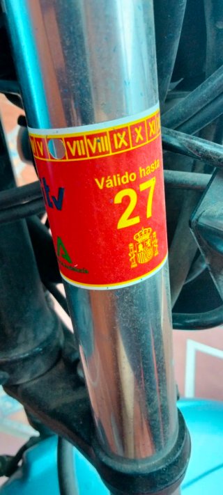 Honda CBF600 Naked Azul