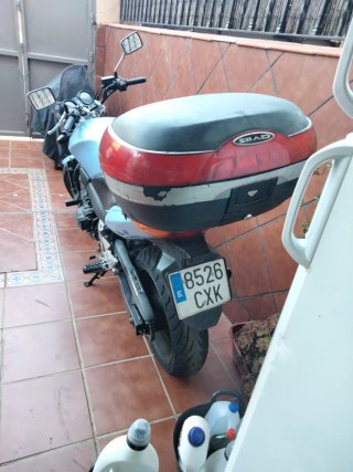 Honda CBF600 Naked Azul
