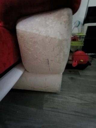 Sofá Chaiselonge Rojo