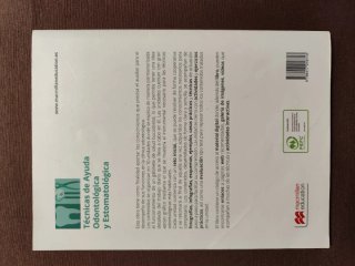 Técnicas de ayuda odontológica y estomatológica