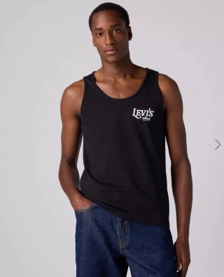 Camiseta sin mangas Levi's M con estampado