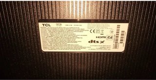 TV TCL 75 en perfecto estado