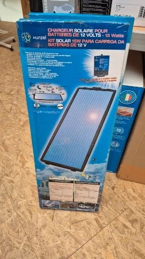 Kit Cargador Solar Xunzel 15W Baterías 12V