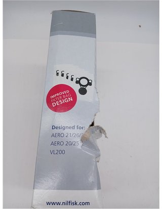 Nilfisk Fleece Filter Bags Aero 5 pcs. marca Nilfisk