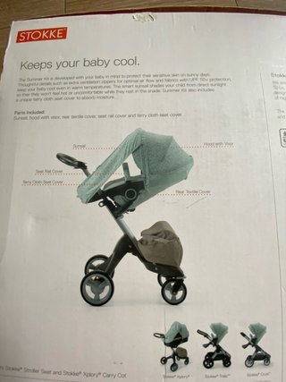 Capota Stokke Xplory turquesa
