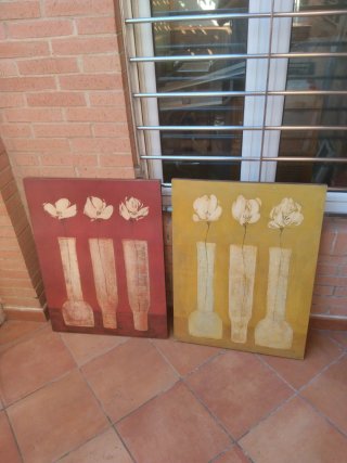 Dos cuadros 59x79 cm